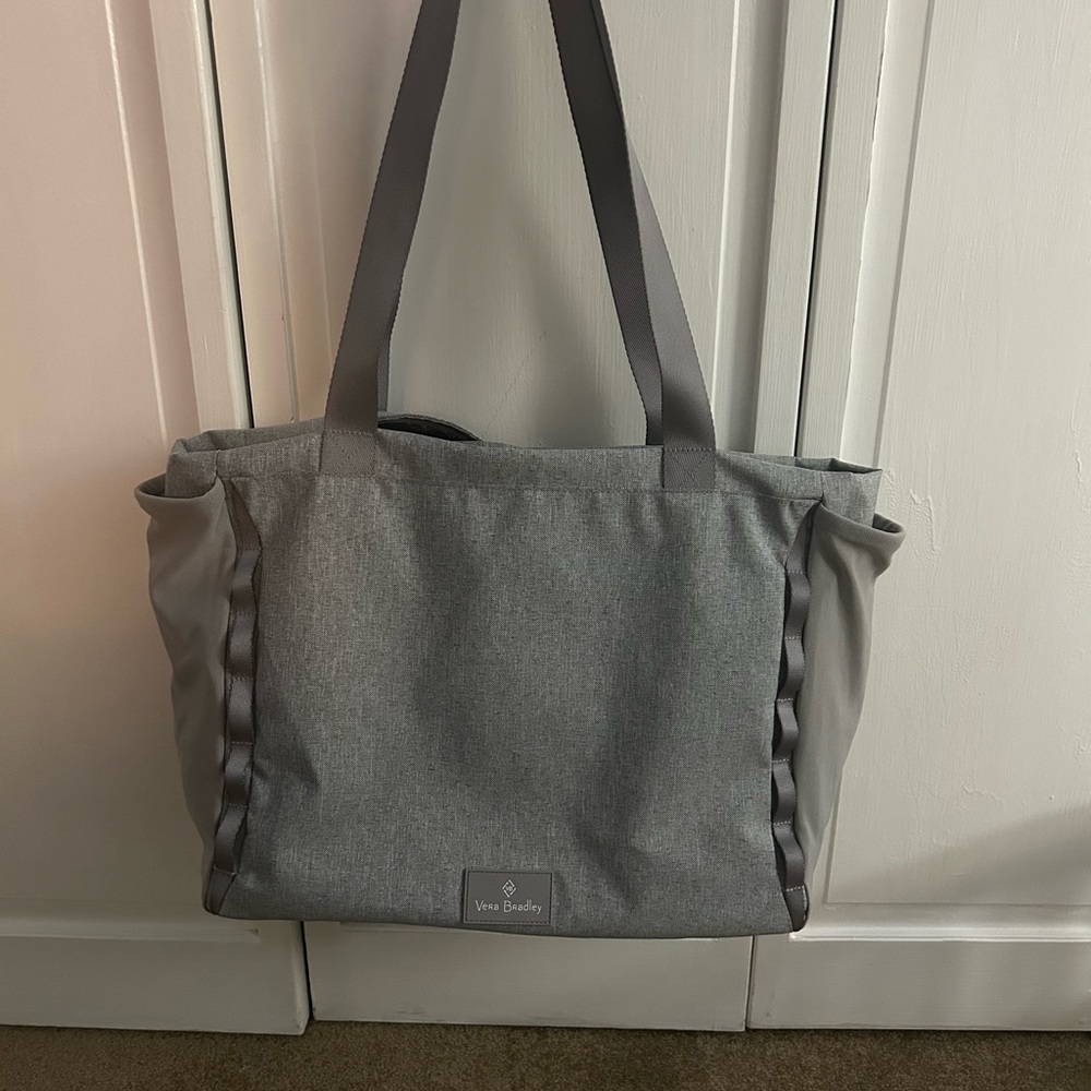 Vera Bradley Charcoal Gray Tote